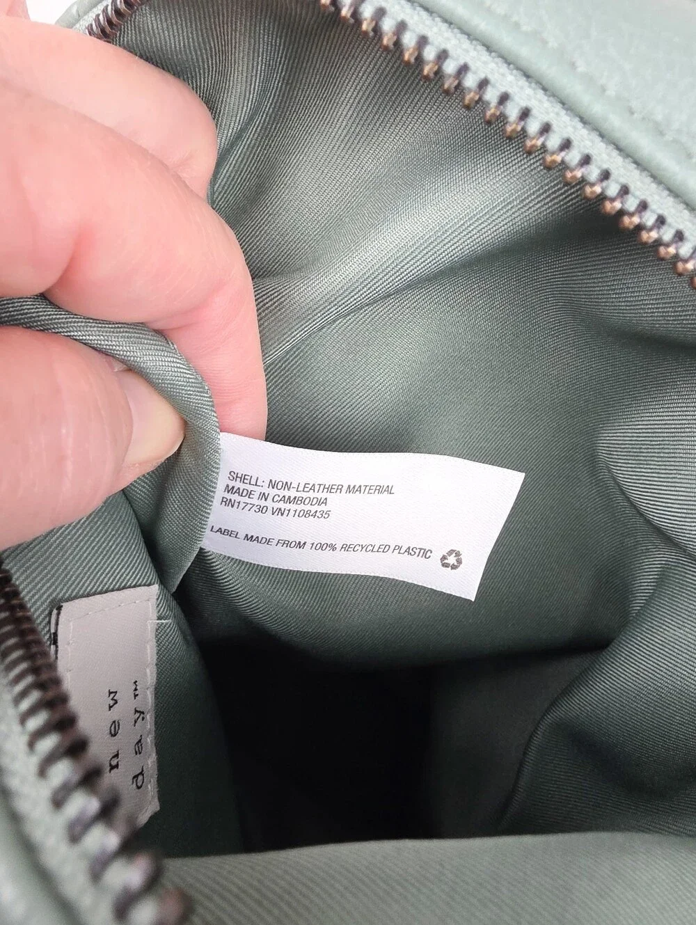 A New Day Convertible Mint Green Backpack Bag